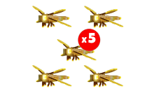 5 items; 5x Dragonfly Bundle