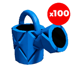 100 items; Common Watering Can&times;100