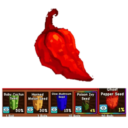 1 item; Ghost Pepper Pack*1