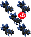 5 items; 5x Corrupted Kitsune Bundle