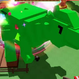 1 item; Rainbow Hatched Huge Pachycephalosaurus | 35.25 kg + 100 age