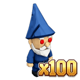 100 items; Gnome x100