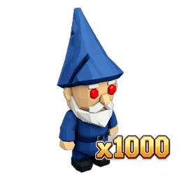 1000 items; Gnome x1000