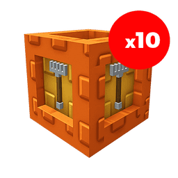 10 items; Rake Crate x10