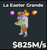 1 item; La Easter Grande 825M/s