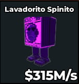 1 item; Lavadorito Spinito 315M/s Galaxy