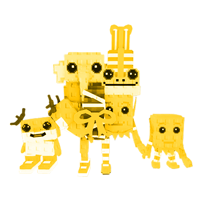 1 item; Gold Los Jolly Combinasionas; 25M/S