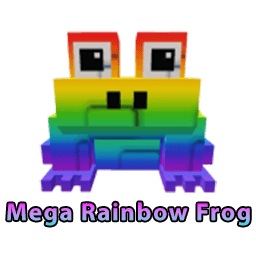 1 item; Mega Rainbow Frog