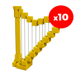 10 items; Harp x10