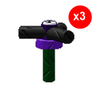 3 items; Rare Cider Sprinkler X3