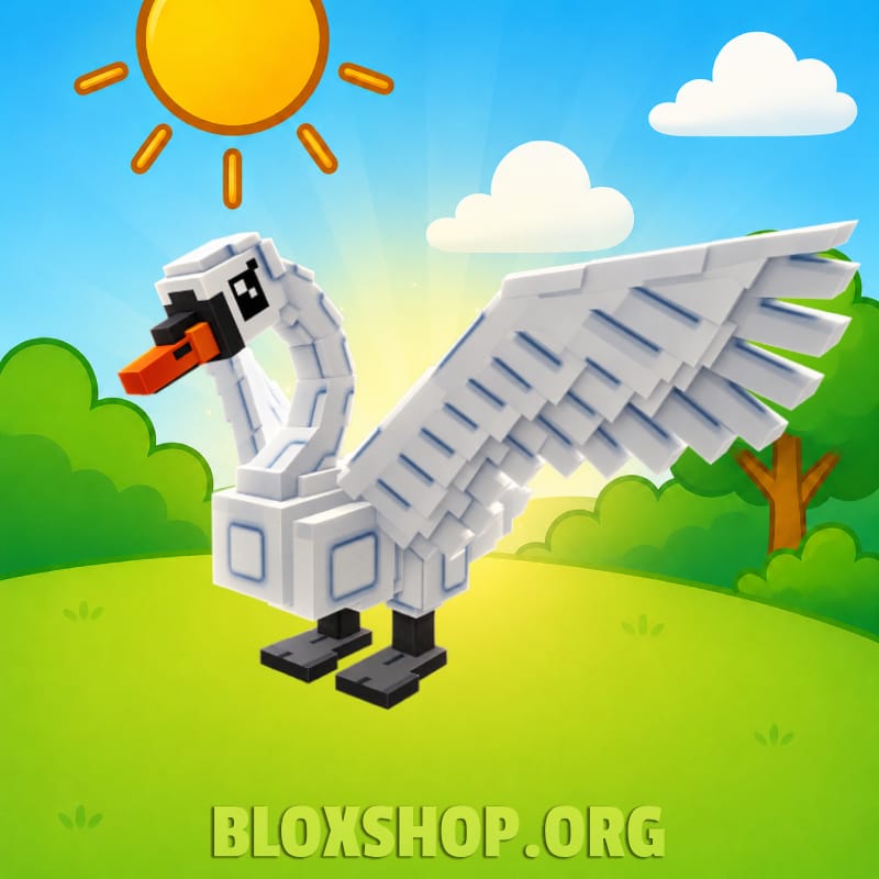 1 item; Swan; Size: Normal