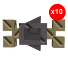 10 items; The Bone X10