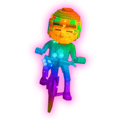 1 item; Rainbow Chicleteira Bicicleteira; 56M/S