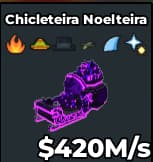 1 item; Chicleteira Noelteira 420M/s Galaxy