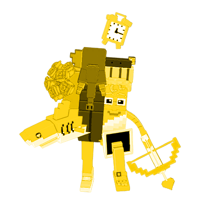 1 item; Gold La Romantic Grande; 830M/S