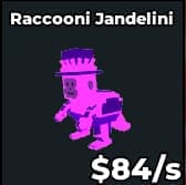 1 item; Raccooni Jandelini 84/s Galaxy
