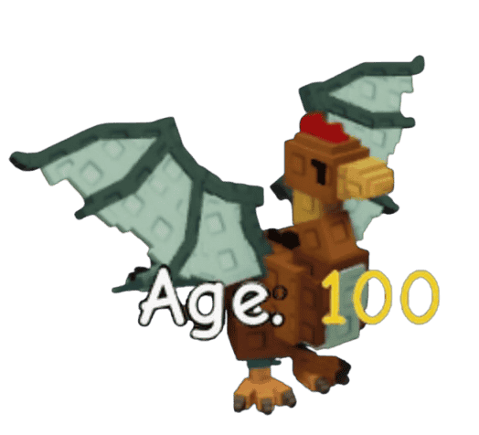 1 item; Age 100 Cockatrice