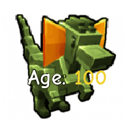 1 item; Age 100 Dilophosaurus