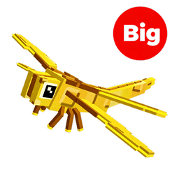1 item; Big Golden Dragonfly