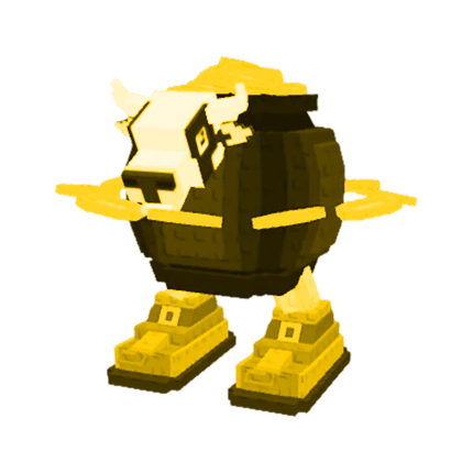 1 item; Gold La Vacca Lepre Lepreino; 6.8M/S