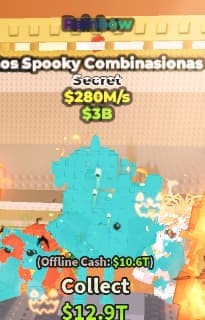 1 item; Los Spooky Combinasionas 280M/s Rainbow