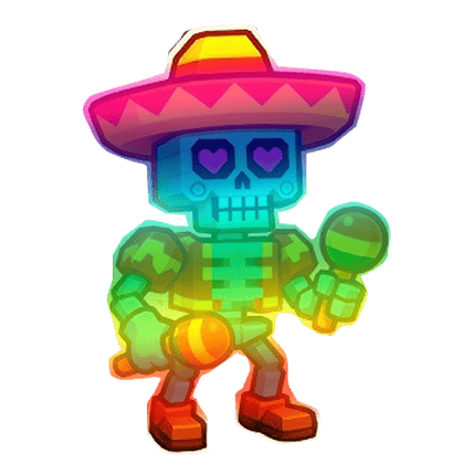 1 item; Rainbow Mariachi Corazoni; 225M/S