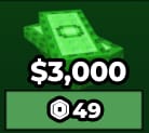 3,000 Money