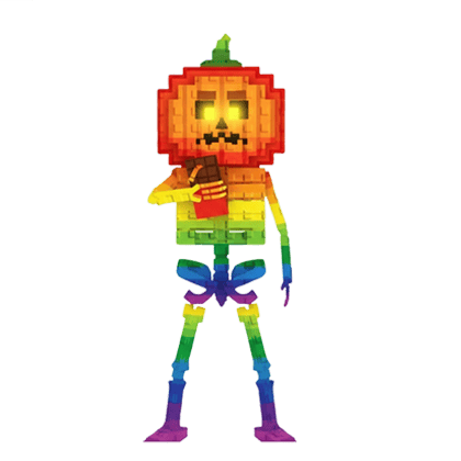 1 item; Rainbow Pot Pumpkin; 30M/S
