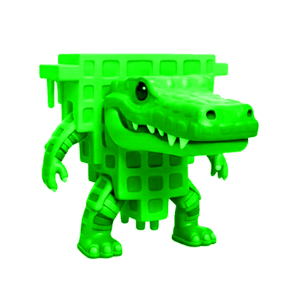 1 item; Radioactive Quesadilla Crocodila; 25.5M/S