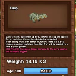 1 item; Nightmare Hydra BEST SIZE 13.15KG Maxed Age 100 | CD Only 30 Min