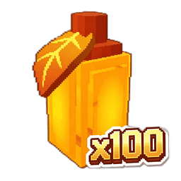 100 items; Amber Cranberry Seed x100