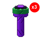 3 items; Common Cider Sprinkler X3