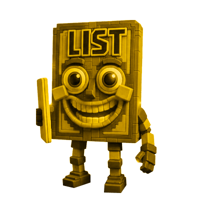 1 item; Gold List List List Sahur; 10.5M/S
