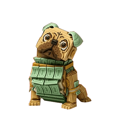 1 item; Money Money Puggy; 105M/S