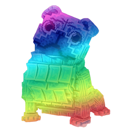 1 item; Rainbow Money Money Puggy; 399M/S