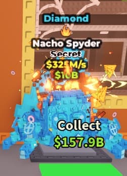 1 item; Nacho Spyder 325M/s Diamond