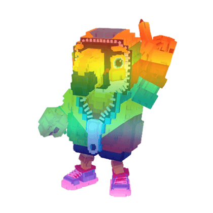1 item; Rainbow Tuff Toucan; 416M/S