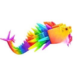 1 item; Rainbow Ice Serpent