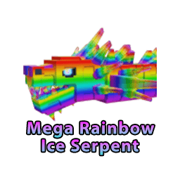 1 item; Mega Rainbow Ice Serpent