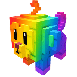 1 item; Rainbow Monkey