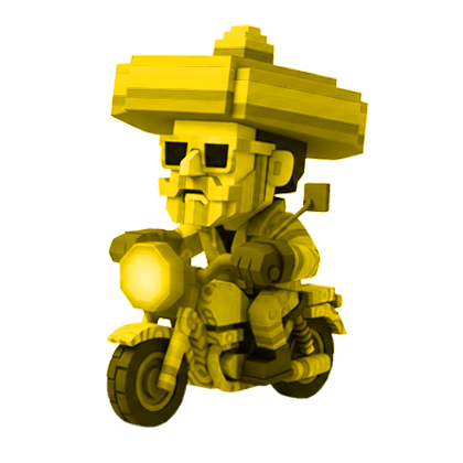 1 item; Gold Burrito Bandito; 21M/S