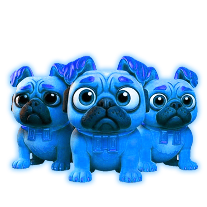 1 item; Diamond Los Puggies; 45M/S