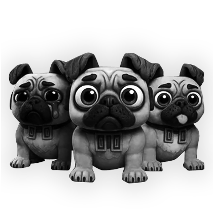 1 item; Yin Yang Los Puggies; 225M/S