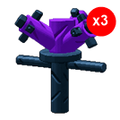 3 items; Legendary Cider Sprinkler X3