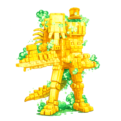 1 item; Gold La Lucky Grande; 50M/S