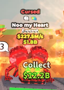 1 item; Noo My Heart 227.5M/s Cursed