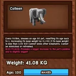 1 item; Nightmare Elephant 41.08KG | Big Visual Big Passive