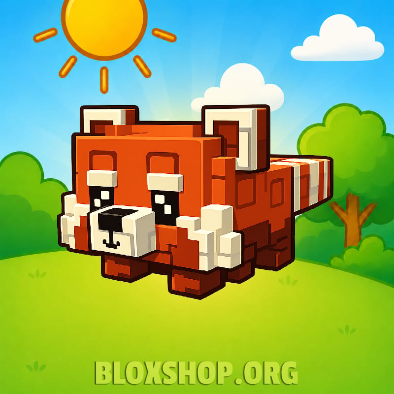 1 item; Red Panda; Size: Normal