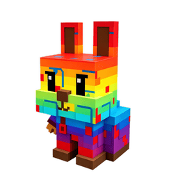 1 item; Rainbow Sugar Bunny