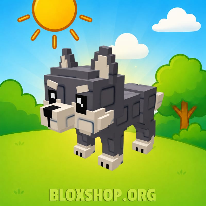 1 item; Wolf; Size: Normal
